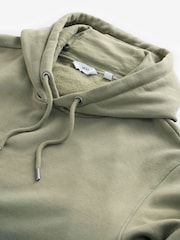 أخضر - Ombre Dip-Dye Cotton Rich Jersey Hoodie - صورة 7 من 8