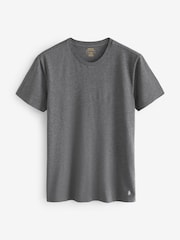 Granatowy - Polo Ralph Lauren Slim 100% Cotton T-Shirts 3 Pack - Image 7 of 9