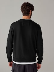 Schwarz - Utility Blue Sweat Top - Image 6 of 9