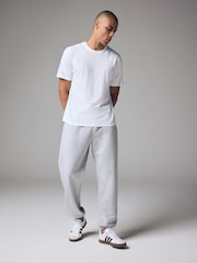 Grey Relaxed Fit Cotton Rich Jersey Joggers - Image 2 of 6