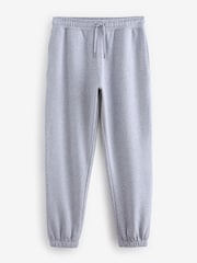 Grey Relaxed Fit Cotton Rich Jersey Joggers - Image 8 of 10