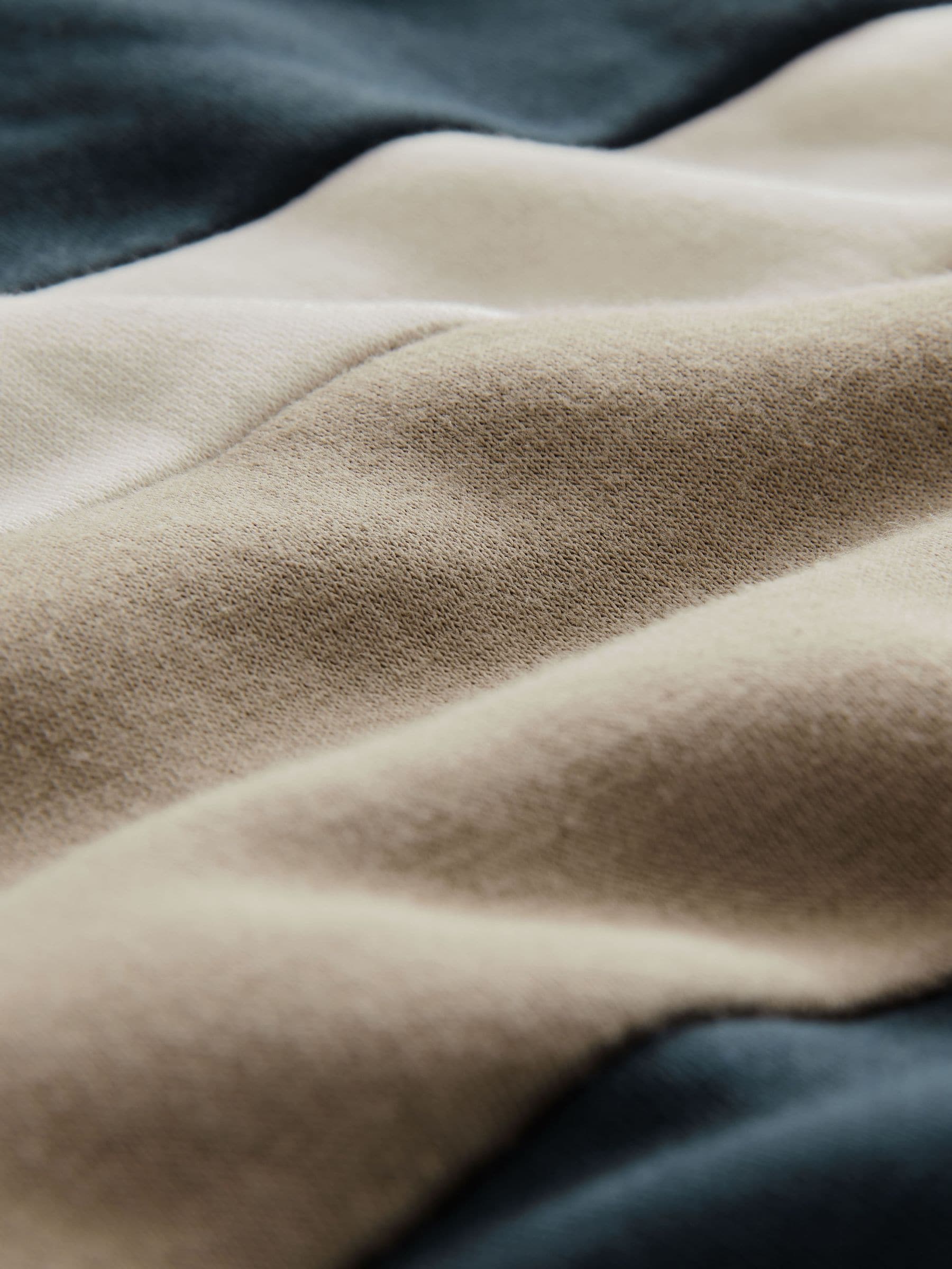 Buy Navy Blue/White/Cream Panel Blocking Hoodie from Next USA