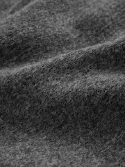 Slate Grey Wool Blend Fleece Gilet - Image 10 of 10