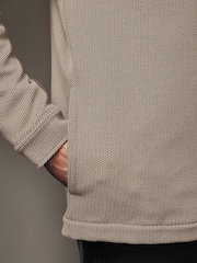 Neutral Borg Fleece Lined Shacket - Image 7 of 12