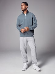 Blue Utility Blue Sweat Top - Image 2 of 8