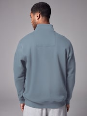 Blue Utility Blue Sweat Top - Image 3 of 8