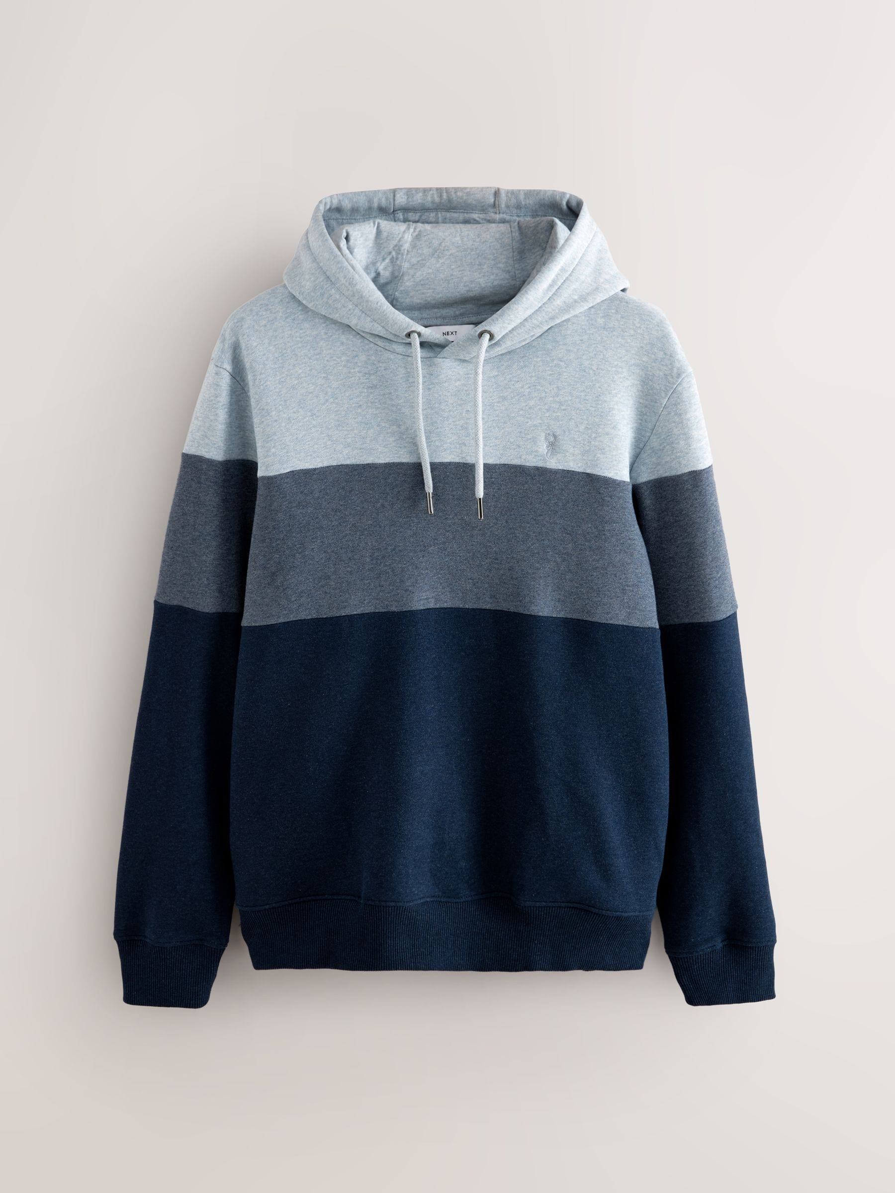 Buy Blue Overhead Hoodie Colour Blocking Sweatshirt from Next USA