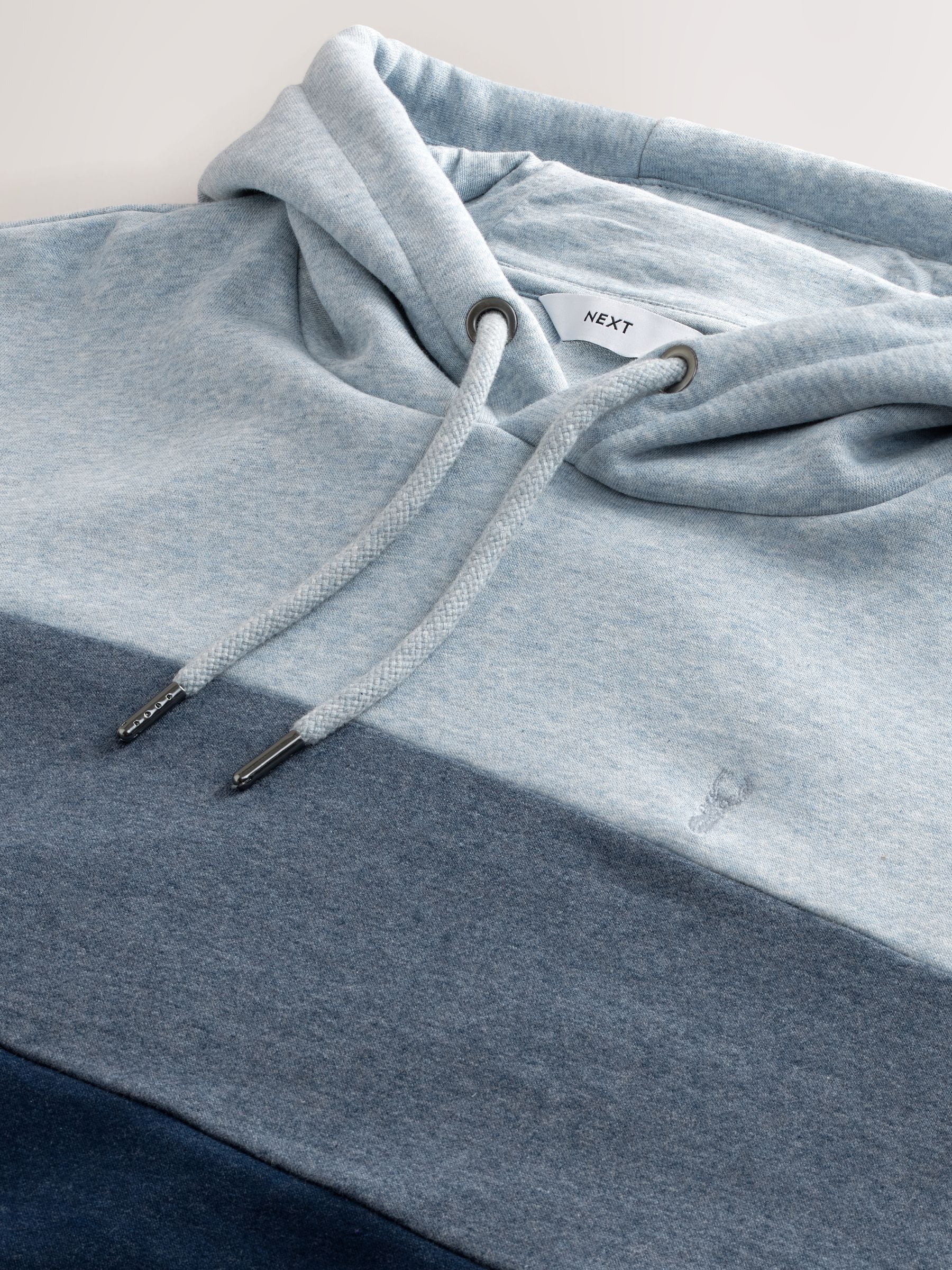 Buy Blue Overhead Hoodie Colour Blocking Sweatshirt from Next USA