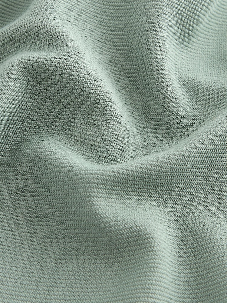 Dark Sage Green Popper Shacket - Image 7 of 10