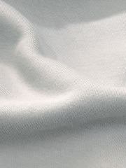 Grey Ombre Dip-Dye Cotton Rich Jersey Hoodie - Image 8 of 8