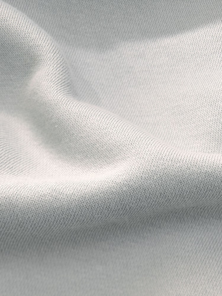 Grey Ombre Dip-Dye Cotton Rich Jersey Hoodie - Image 8 of 8