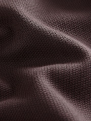 Burgundy Red Regular Fit Popper Shacket - Image 7 of 7