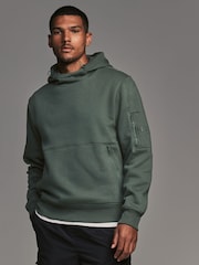 Vert - Overhead Sweat-shirt à capuche Utility - Image 1 de 14