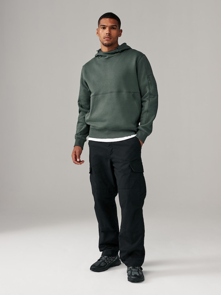Green Overhead Hoodie Utility - Image 4 of 14