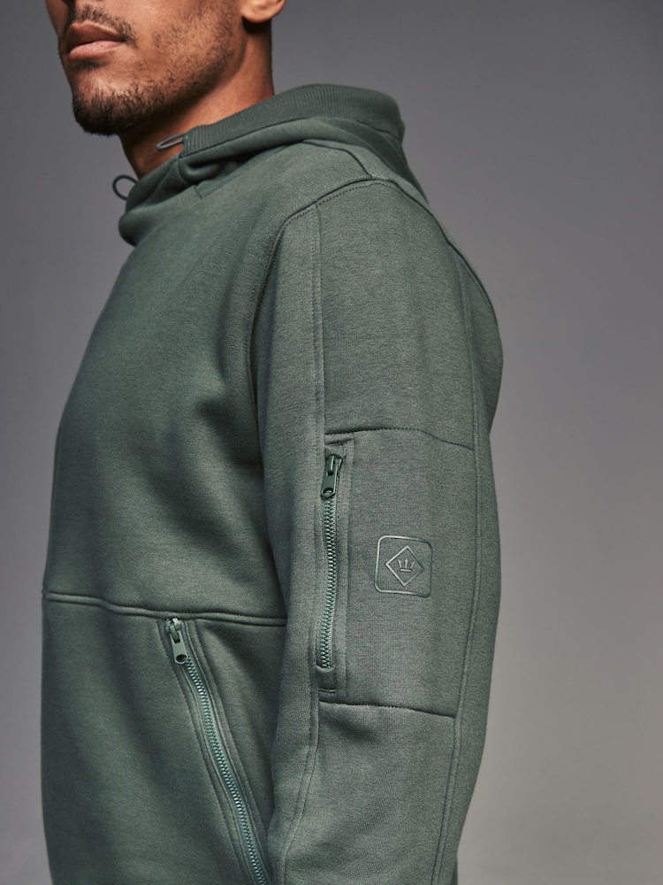 Green Overhead Hoodie Utility - Image 9 of 14