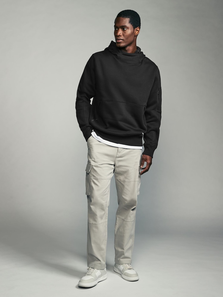 Black Overhead Hoodie Utility - Image 2 of 9