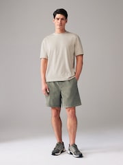 Ecru Regular Fit Heavyweight Cotton T-Shirt - Image 2 of 8