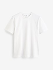 Blanc - Ajustement régulier - T-shirt épais - Image 6 de 8