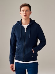 Polo Ralph Lauren Zip-Up Logo 100% Cotton Hoodie - Image 1 of 4