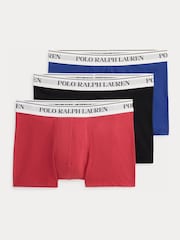 Polo Ralph Lauren Black Classic Trunks 3 Pack - Image 1 of 7