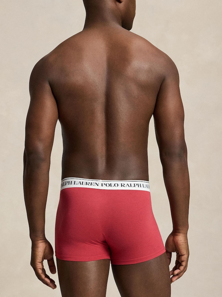 Polo Ralph Lauren Black Classic Trunks 3 Pack - Image 2 of 7 Polo Ralph Lauren Black Classic Trunks 3 Pack - Image 2 of 7