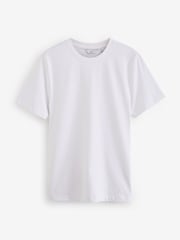 Marine/Weiß/Stein - Reguläre Passform - Schwere T-Shirts im 3er-Pack - Bild 7 von 10