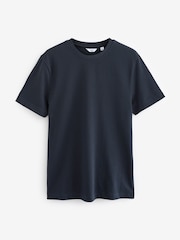 Marine/Weiß/Stein - Reguläre Passform - Schwere T-Shirts im 3er-Pack - Bild 8 von 10