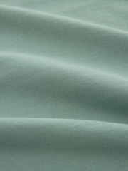 Sage Green Regular Fit Heavyweight 100% Cotton Vest - Image 6 of 7