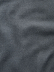 Slate Grey Cotton Rich Jersey Bomber Jacket - Image 7 of 8