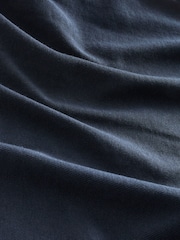 Bleu marine - Ajustement régulier - T-shirt épais - Image 8 de 8