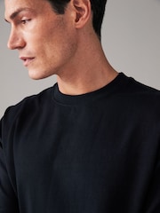 Noir - Oversize - T-shirt épais - Image 4 de 7