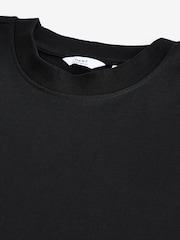 Noir - Oversize - T-shirt épais - Image 6 de 7