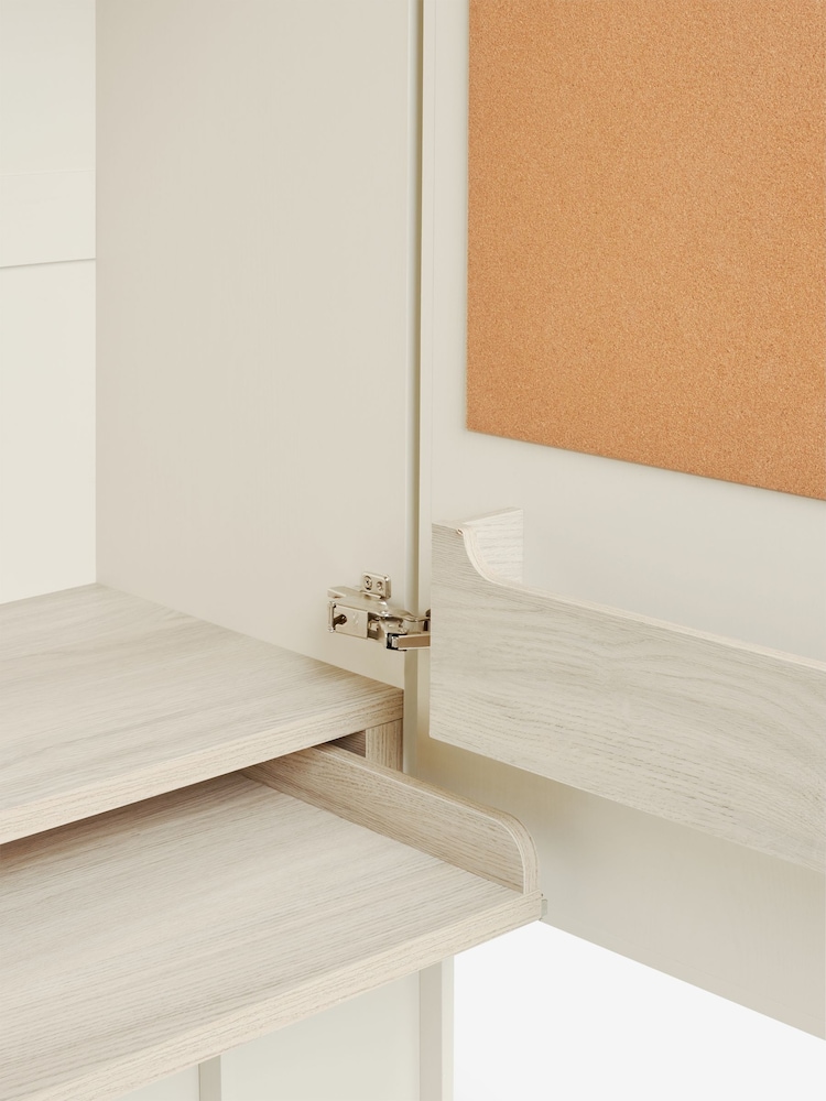 Cream Finsbury Hideaway Desk - Image 9 of 9