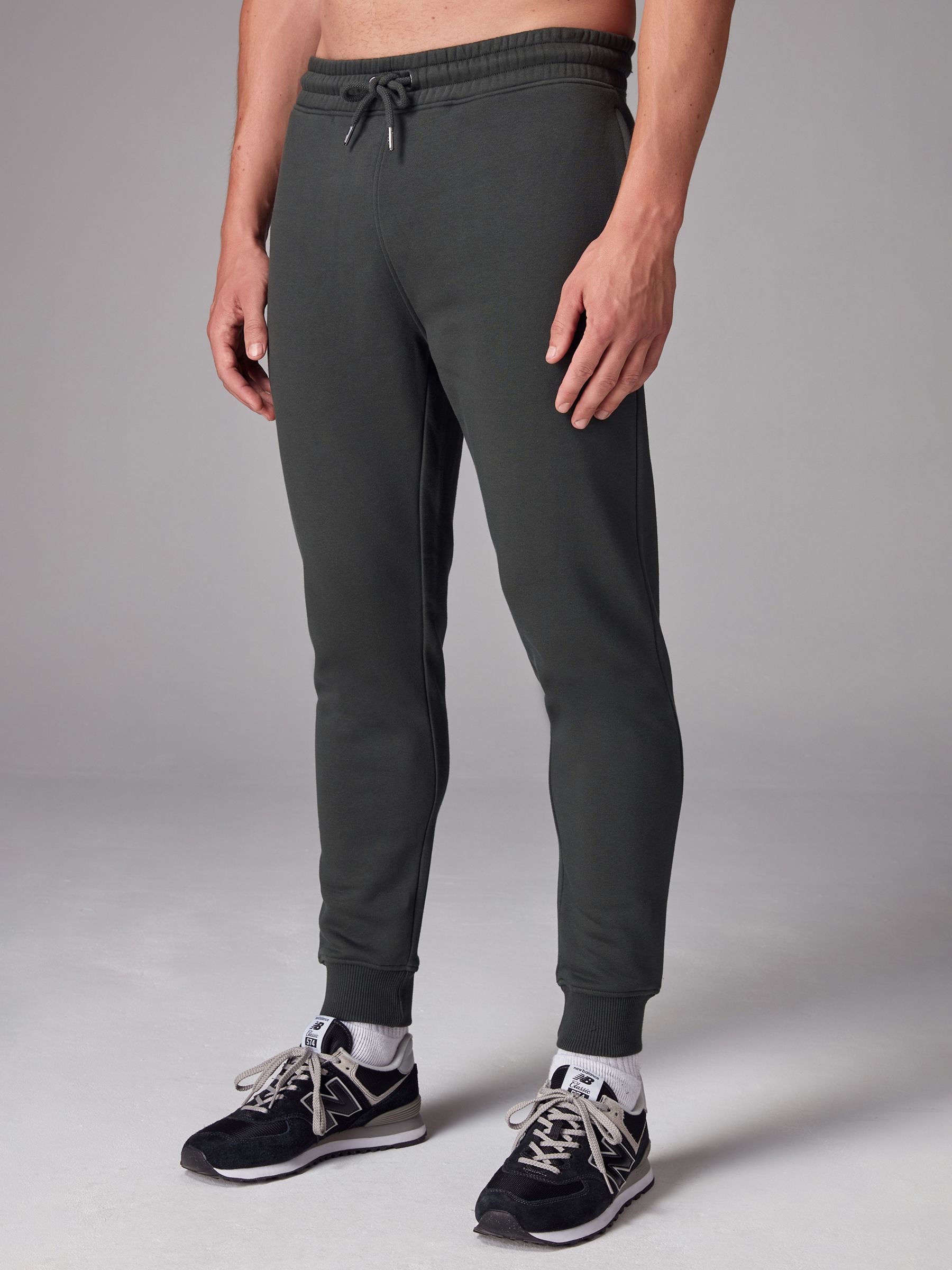 Buy Slate Grey Slim Fit Cotton Rich Jersey Joggers from the Next UK online shop
