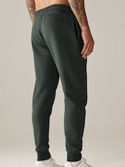 Green Slim Fit Cotton Rich Jersey Joggers - Image 3 of 8