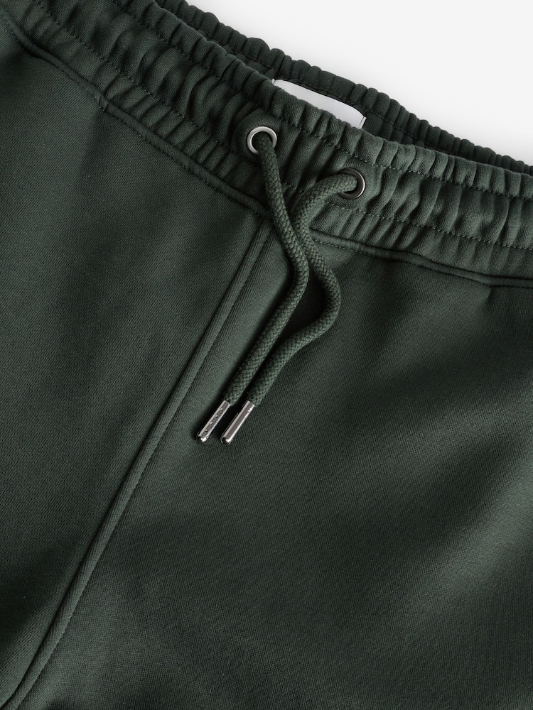 Green Slim Fit Cotton Rich Jersey Joggers - Image 7 of 8