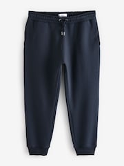 Navy Blue Regular Fit Cotton Rich Jersey Joggers - Image 7 of 10