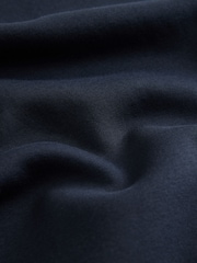 Navy Blue Regular Fit Cotton Rich Jersey Joggers - Image 9 of 10