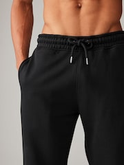 Black Regular Fit Cotton Rich Jersey Joggers - Image 4 of 8