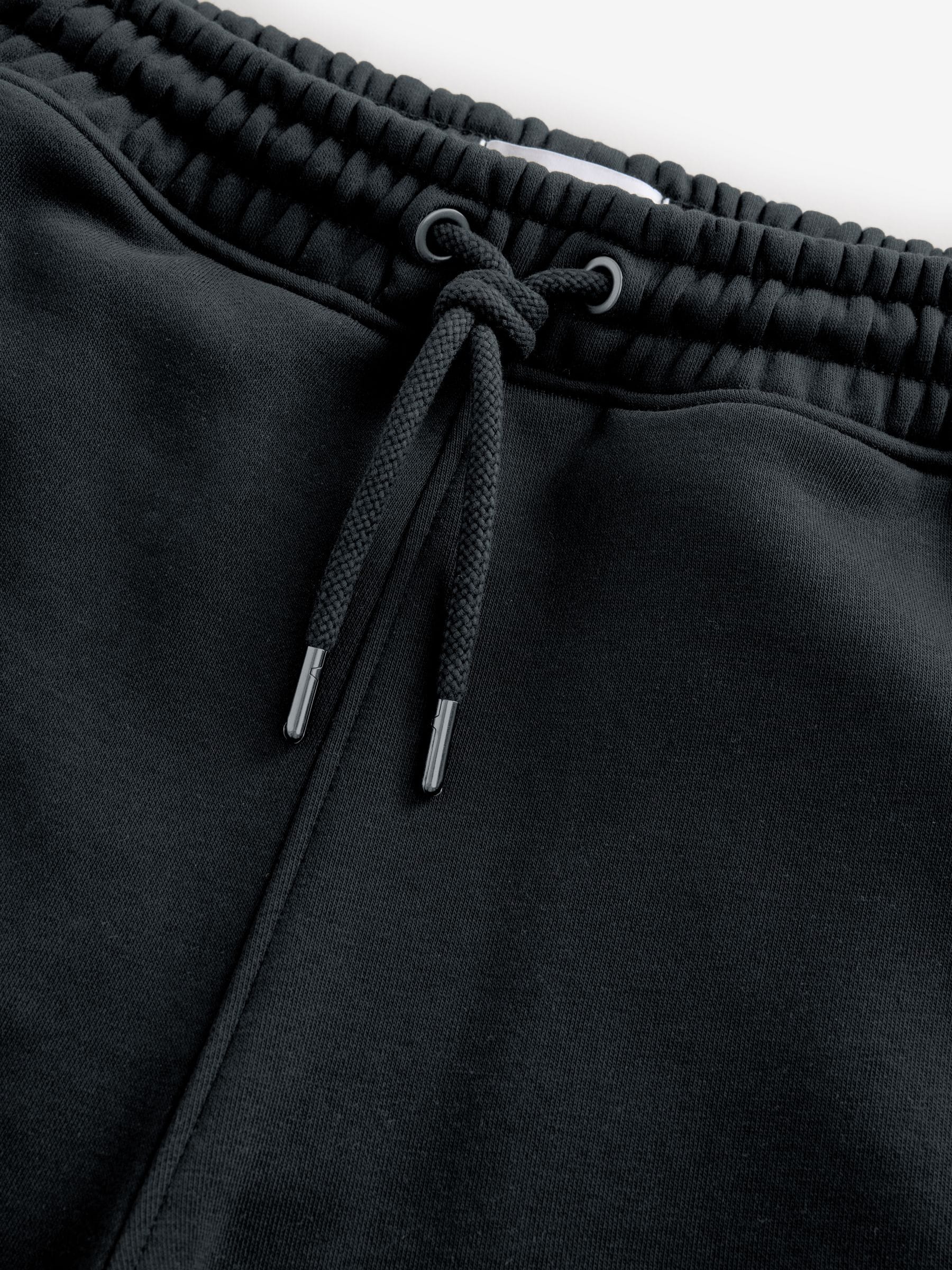 Buy Black Cuff Cotton Rich Jersey Cargo Joggers from Next Poland Buy Black Cuff Cotton Rich Jersey Cargo Joggers from Next Poland