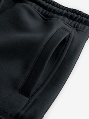 Black Cuff Cotton Rich Jersey Cargo Joggers - Image 9 of 9