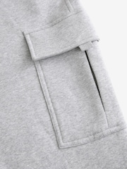 Grey Cuff Cotton Rich Jersey Cargo Joggers - Image 10 of 10