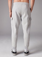 Grey Cuff Cotton Rich Jersey Cargo Joggers - Image 3 of 10