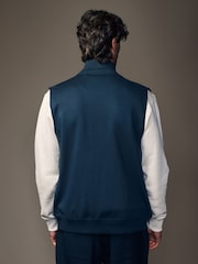 Navy Blue Hybrid Gilet - Image 2 of 6