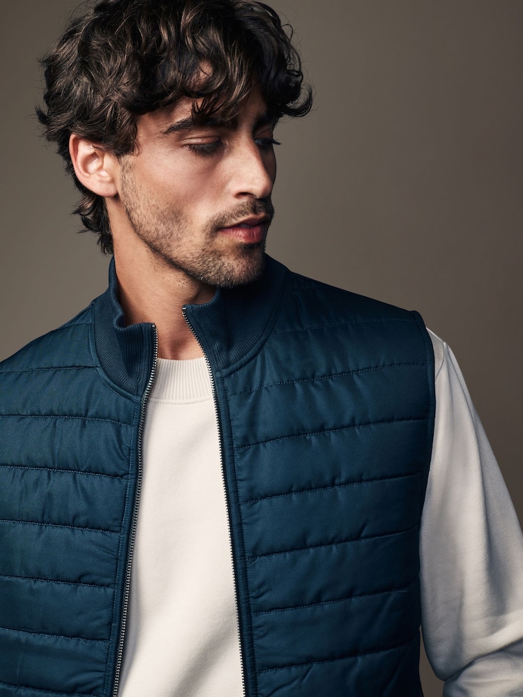 Marineblau/blau - Hybrid Weste - Image 3 of 6