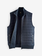 Navy Blue Hybrid Gilet - Image 6 of 6