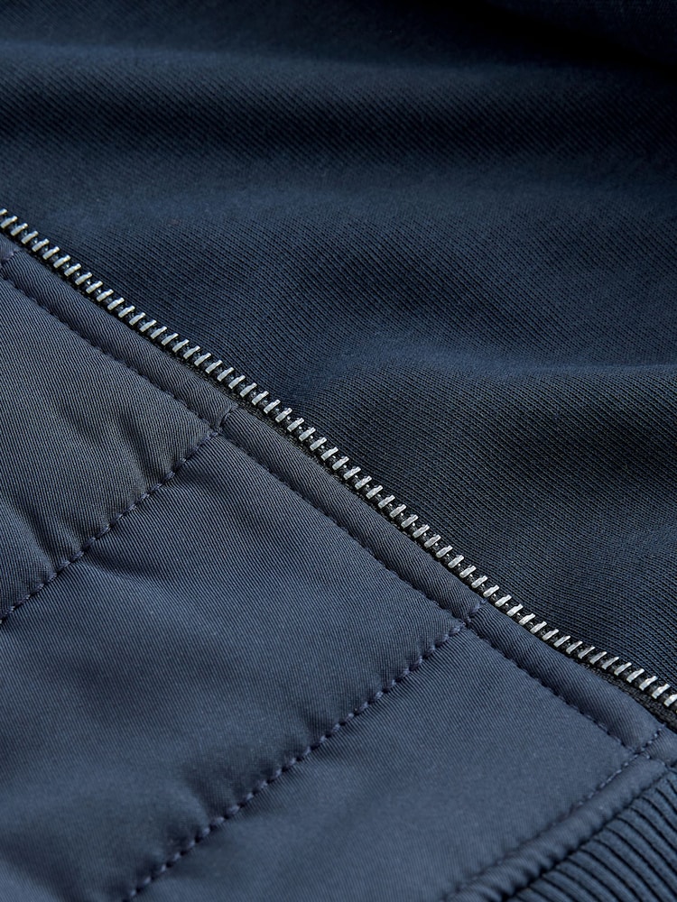 Marineblau/blau - Hybrid Weste - Bild 9 von 9 Marineblau/blau - Hybrid Weste - Bild 9 von 9