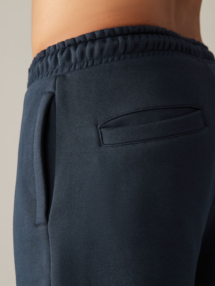 Navy Blue Open Cotton Rich Jersey Joggers - Image 5 of 8