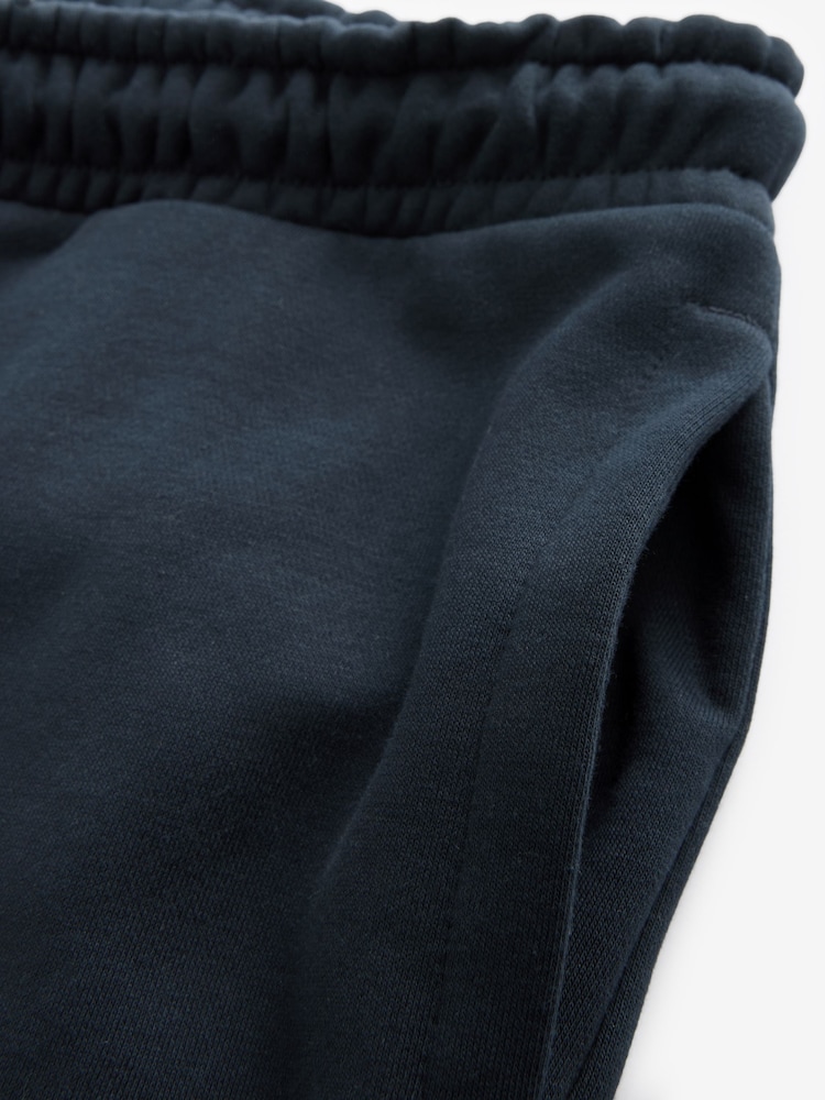 Navy Blue Open Cotton Rich Jersey Joggers - Image 8 of 8