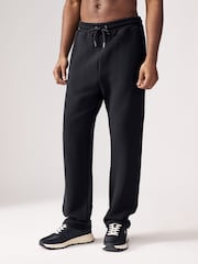 Black Smart Textured Joggers - Image 2 of 9